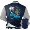 Retro 13 Obsidian Killa Season Jacket -Sneaker Threads Shop jordan 13 obsidian jackets