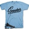 Retro 13 University Blue ST Logo Shirt -Sneaker Threads Shop jordan 13s university blue tee