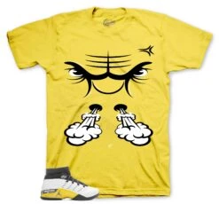 Retro 17 Lightning Raging Face Shirt