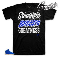 Retro 18 Blue Suede Struggle Breeds Shirt