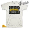 Retro 18 Yellow Suede Crafted Shirt -Sneaker Threads Shop jordan 18 yellow suede shirts match retro 18 suede pack