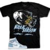 Retro 1 Denim Killa Season Shirt -Sneaker Threads Shop jordan 1s denim sneaker tees