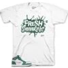 Retro 1 Gorge Green Fresh Sneakers Shirt -Sneaker Threads Shop jordan 1s gorge green sneaker shirts