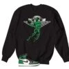 Retro 1 Lucky Green Greatest Sweater -Sneaker Threads Shop jordan 1s lucky green sweater