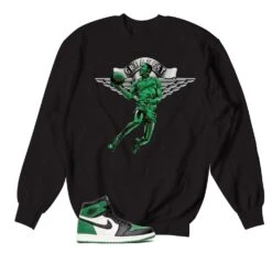 Retro 1 Lucky Green Greatest Sweater