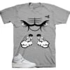 Retro 2 Cement Grey Raging Face Shirt -Sneaker Threads Shop jordan 2 cement grey shirt match