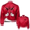 Retro 2 Chicago Raging Face Satin Jacket -Sneaker Threads Shop jordan 2 chicago satin jackets match