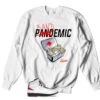 Retro 2 Chicago Bandemic Sweater -Sneaker Threads Shop jordan 2 chicago sweaters matching