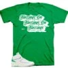 Retro 2 Lucky Green Blessings Shirt