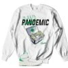 Retro 2 Lucky Green Bandemic Sweater 2 Retro 2 Lucky Green Bandemic Sweater -Sneaker Threads Shop jordan 2 lucky green sweater