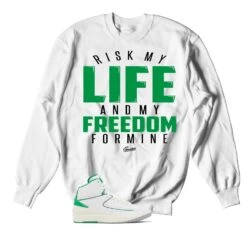 Retro 2 Lucky Green My Life Sweater
