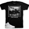 Retro 2 Cement Grey World Is Yours Shirt -Sneaker Threads Shop jordan 2s cement grey tee match