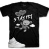 Retro 2 Cement Grey Money Over Love Shirt -Sneaker Threads Shop jordan 2s cement grey tees