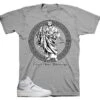Retro 2 Cement Grey St. Jude Shirt -Sneaker Threads Shop jordan 2s cement grey tees match