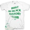 Retro 2 Lucky Green Black History Club Shirt -Sneaker Threads Shop jordan 2s lucky green sneaker shirt match e417cba3 d80d 4853 9f7b 9bc752c658cc