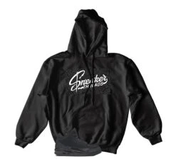 Retro 3 Black Cat Sneaker Threads Hoody