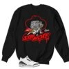 Retro 3 Cement Gray Stay Woke Sweater -Sneaker Threads Shop jordan 3 cement grey sweater match