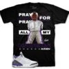 Retro 3 Dark Iris Amen Shirt -Sneaker Threads Shop jordan 3 dark iris sneaker tee match