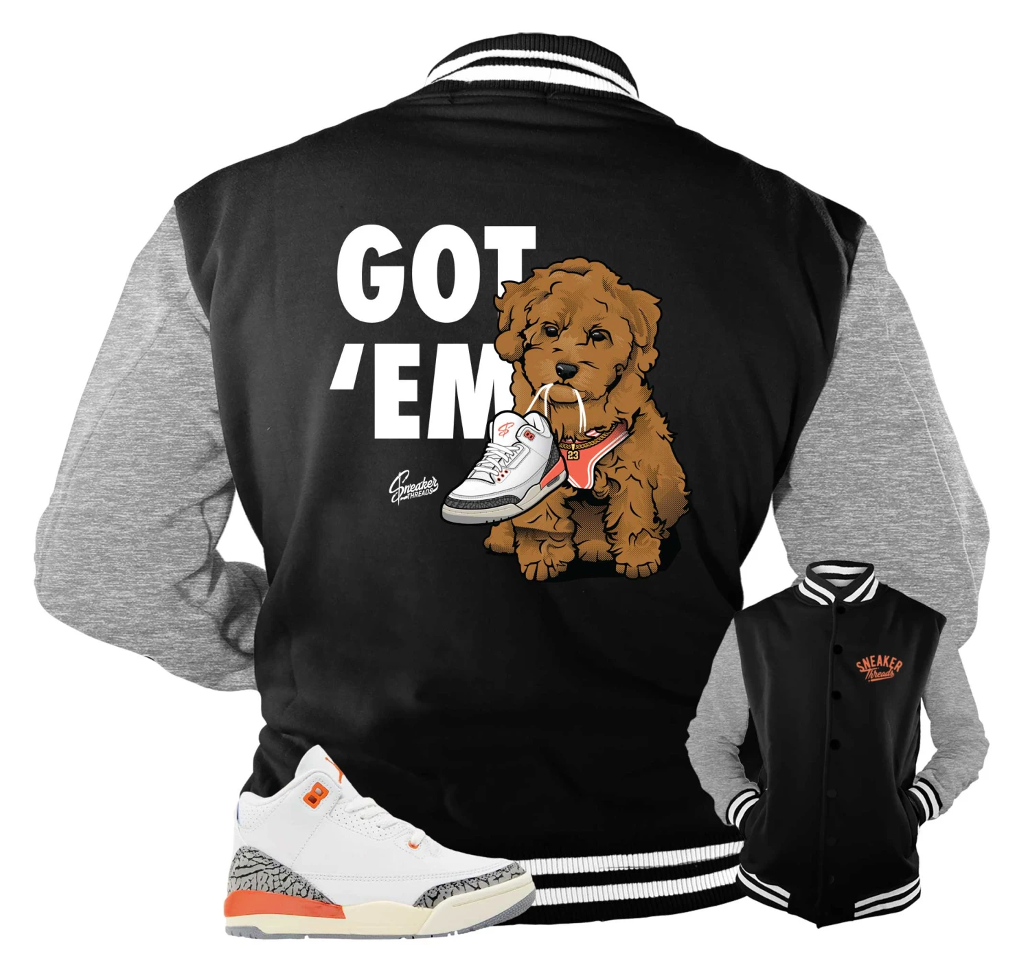 Retro 3 Georgia Peach Got Em Jacket 3 Retro 3 Georgia Peach Got Em Jacket