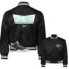 Retro 3 Green Glow Fresh & Klean Satin Jacket -Sneaker Threads Shop jordan 3 green glow jackets