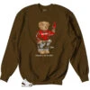 Retro 3 Mocha Cheers Bear Sweater -Sneaker Threads Shop jordan 3 mocha sweaters