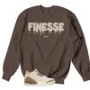 Retro 3 Palomino Finesse Sweater -Sneaker Threads Shop jordan 3 orewood brown palomino sweater