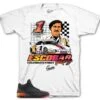 Retro 3 Rio Blowing Champ Racing Shirt -Sneaker Threads Shop jordan 3 rio sneaker shirt