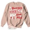 Retro 3 "Treat Yourself" Love Kicks Sweater -Sneaker Threads Shop jordan 3 valentine treat yourself sweatshirt