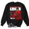 Retro 3 Black Cement Trust Issues Sweater -Sneaker Threads Shop jordan 3s BLACK CEMENT sneaker sweater