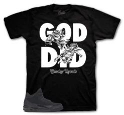 Retro 3 Black Cat God Did Shirt
