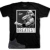 Retro 3 Black Cat Greatness Shirt -Sneaker Threads Shop jordan 3s black cat sneaker tee
