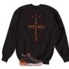 Retro 3 Kumquat Scribble Sweater -Sneaker Threads Shop jordan 3s kumquat sweaters match