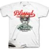 Retro 3 Reimagined White Cement Blessed Angel Shirt -Sneaker Threads Shop jordan 3s reimagined white cement sneaker tee