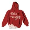 Retro 3 "Treat Yourself" Crest Hoody -Sneaker Threads Shop jordan 3s valentine treat yourself hoodie