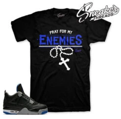 Retro 4 Black Royal Enemies Shirt