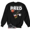 Retro 4 Bred Fly Kicks Sweater -Sneaker Threads Shop jordan 4 bred reimagined sweaters