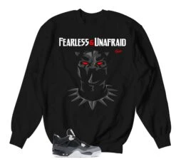 Retro 4 Fear Fearless Sweater
