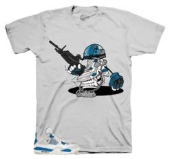 Retro 4 Industrial Blue Fly Kicks Shirt -Sneaker Threads Shop jordan 4 industrial blue sneaker shirts