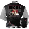 Retro 4 Infrared Ultimate Hustler Jacket -Sneaker Threads Shop jordan 4 infarred varsity jackets