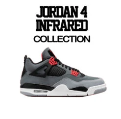 Retro 4 Infrared Ultimate Hustler Jacket -Sneaker Threads Shop jordan 4 infrared sneaker match tees 5c6b9307 c1b2 415d 908b c26e456a3a29