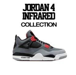 Retro 4 Infrared St Logo Shirt -Sneaker Threads Shop jordan 4 infrared sneaker match tees 9ffe58f5 37fd 473f 9731 32b165378f13