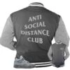 Retro 4 Wet Cement Social Distance Jacket -Sneaker Threads Shop jordan 4 olympic paris wet cement jacket