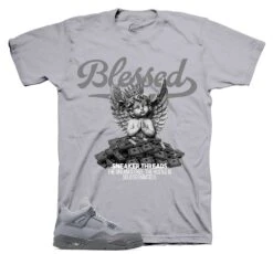 Retro 4 Wet Cement Blessed Angel Shirt