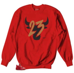 Retro 4 Singles Day Toro Sweater