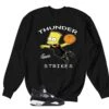 Retro 4 White Thunder Strikes Sweater -Sneaker Threads Shop jordan 4 swhite thunder sweater