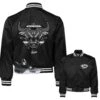 Retro 4 Fear War Bully Satin Jacket 1 Retro 4 Fear War Bully Satin Jacket -Sneaker Threads Shop jordan 4s fear jackets