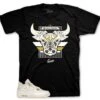 Retro 4 Metallic Gold War Bully Shirt
