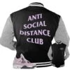 Retro 4 Orchid Social Distance Jacket -Sneaker Threads Shop jordan 4s orchid jackets