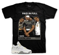 Retro 4 Photon Dust Frenemies Shirt -Sneaker Threads Shop jordan 4s photon dust craft sneaker shirts