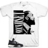 Retro 4 White Thunder Mindset Shirt -Sneaker Threads Shop jordan 4s white thunder sneaker shirt